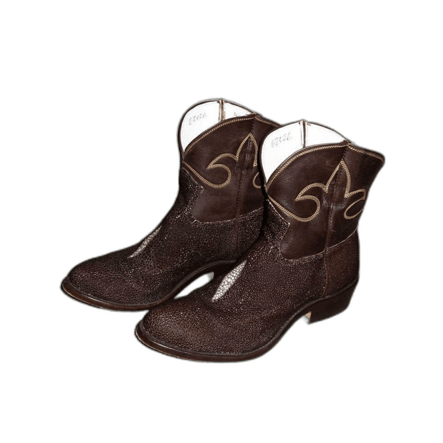 Custom Brown Stingray Bootin Boot